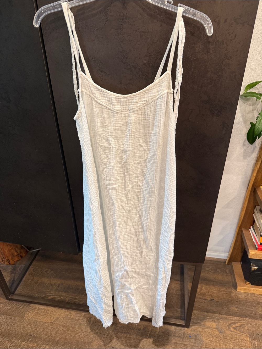 Nation LTD Cream Maxi Dress 100% Cotton